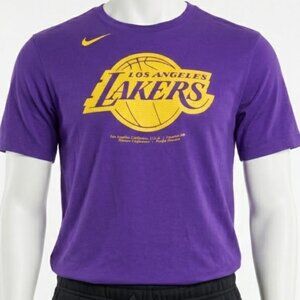 Nike Los Angeles Lakers Dri-Fit NBA T-Shirt Mens 3XL Purple